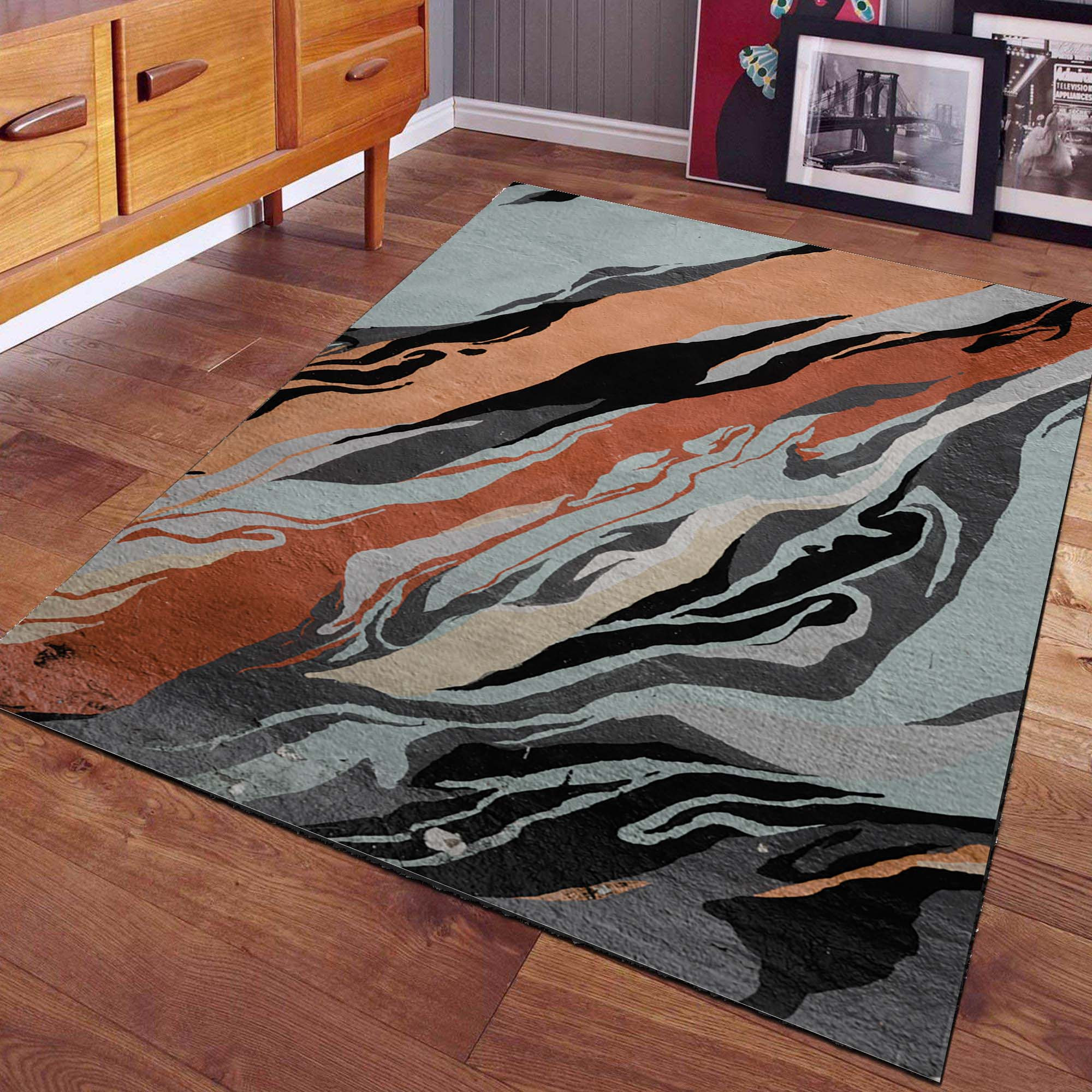 Abstrakte Teppiche 01 Teppich – Bild 2