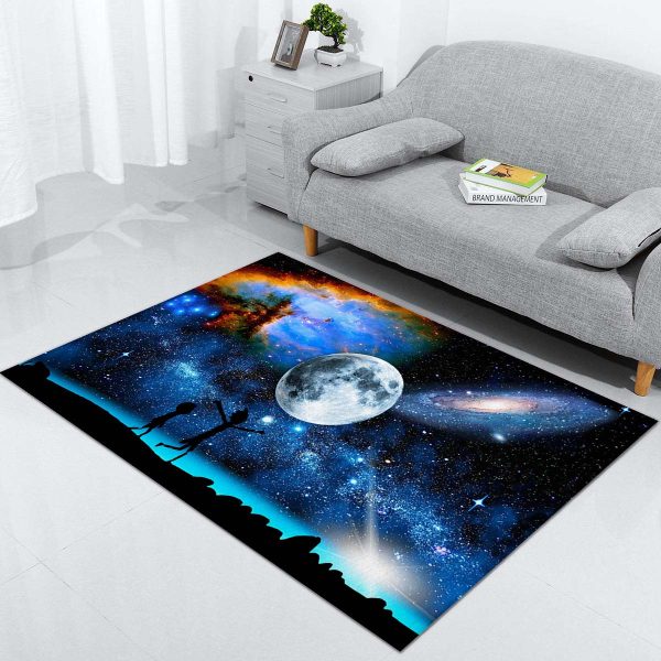 Rick und Morty Nachthimmel RM02 Teppich