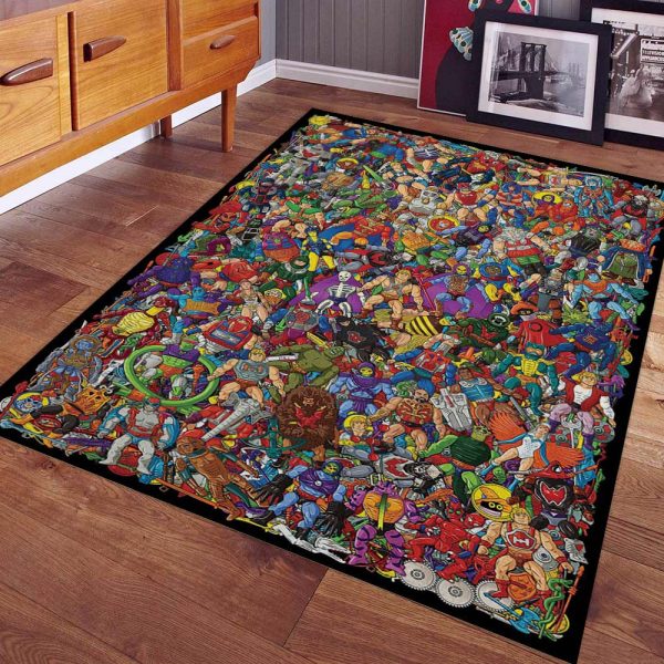 Der Mensch und die Meister des Universums Teppich