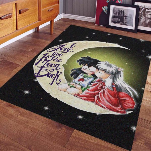 Inuyasha mit Freundin auf dem Mond Teppich