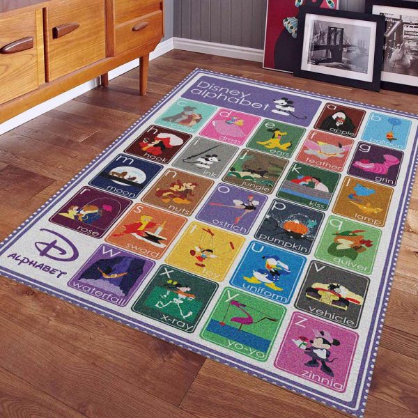 Disney-Alphabet Teppich