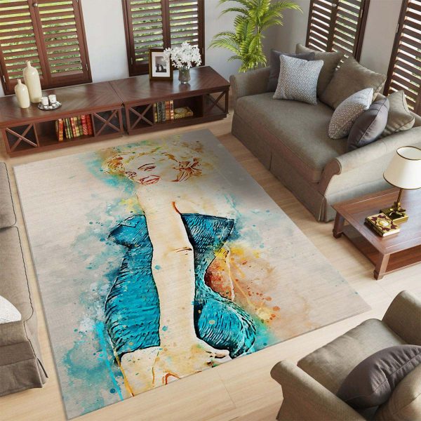 Marilyn Monroe-Kunst Teppich