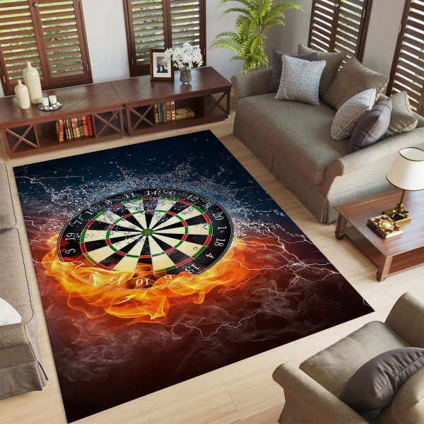Darts Game Decor Ideas Spielzimmer Teppich
