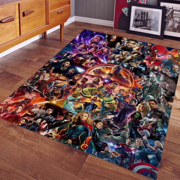 Avengers Endgame Alle Charaktere Teppich