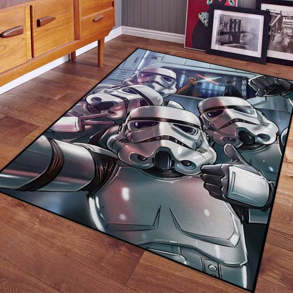 Stormtrooper-Selfie Teppich