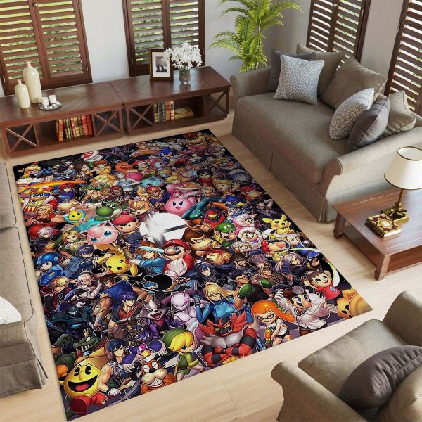 Nintendo All-Charakter Teppich