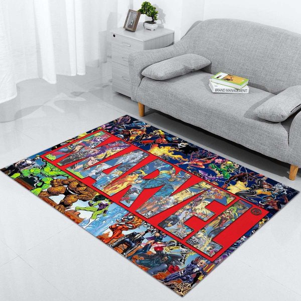 Bewundere alle Charaktere Teppich