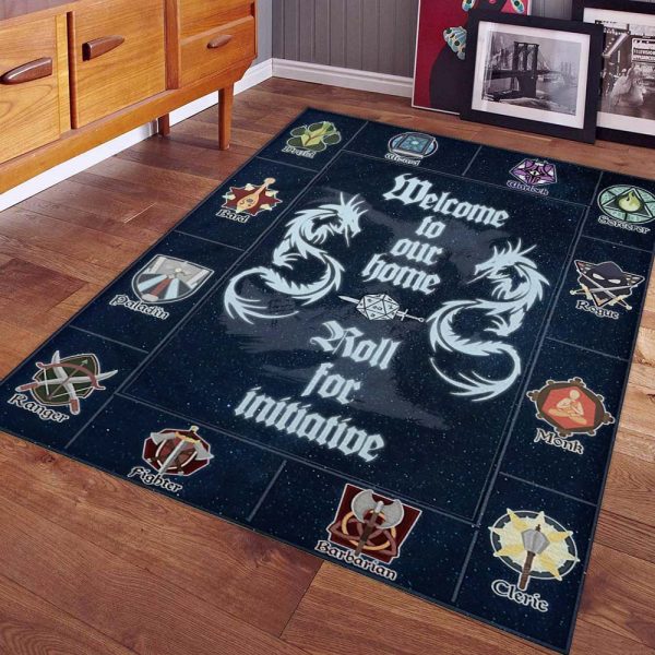 Dungeons Dragons Willkommen in unserem Zuhause DD01 Teppich