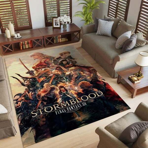 Final Fantasy Stormblood-Deko-Ideen Teppich