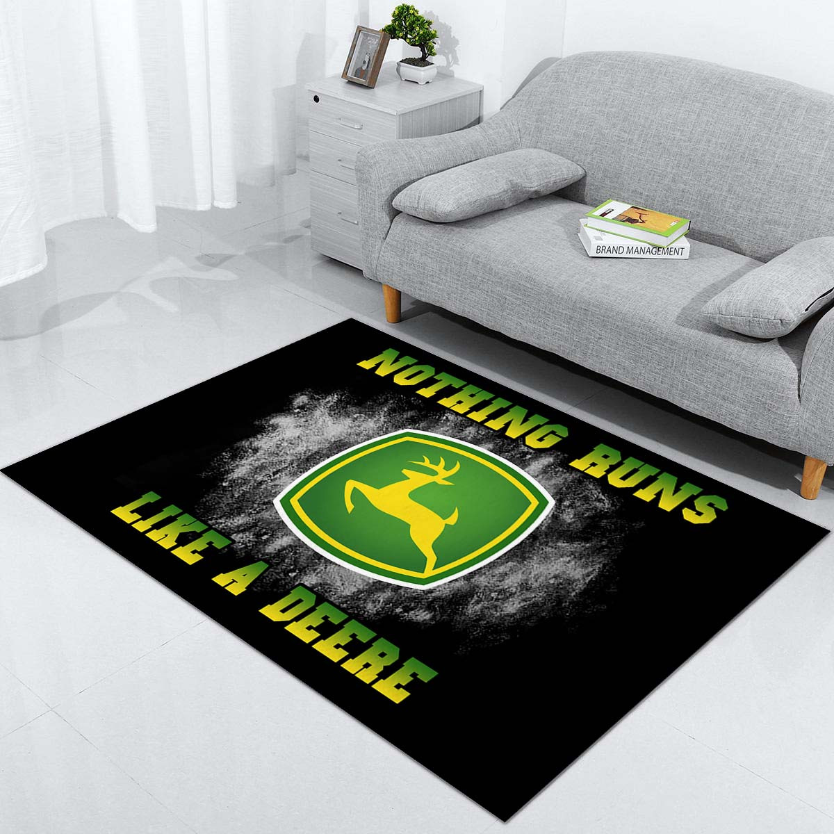 Nichts rennt so wie ein Reh Teppich