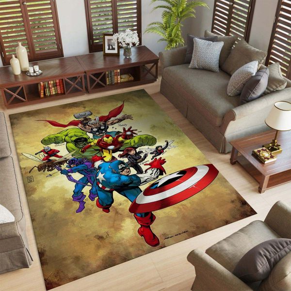 Die Avengers-Kunst Teppich