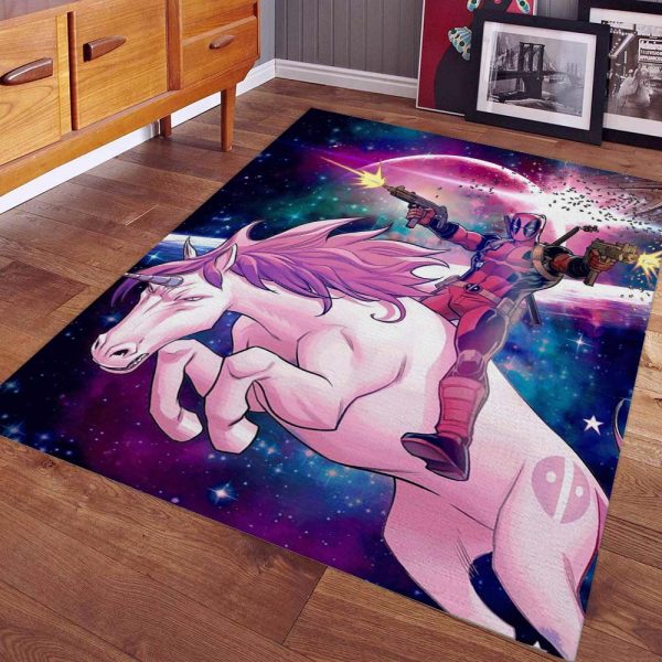 Deadpool Rise a Horse Teppich