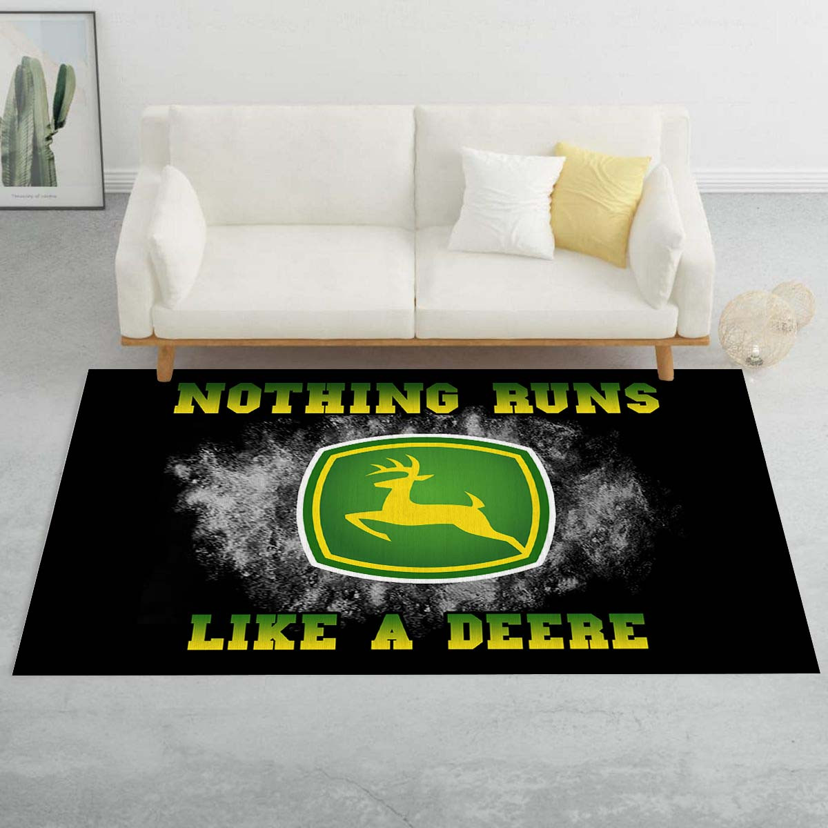 Nichts rennt so wie ein Reh Teppich – Bild 2