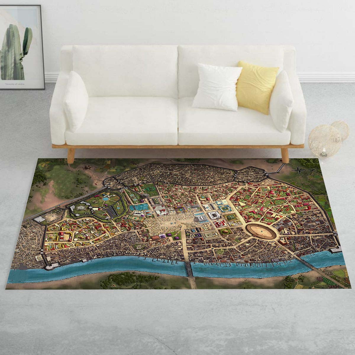 Dungeons Dragons-Karte Teppich – Bild 2