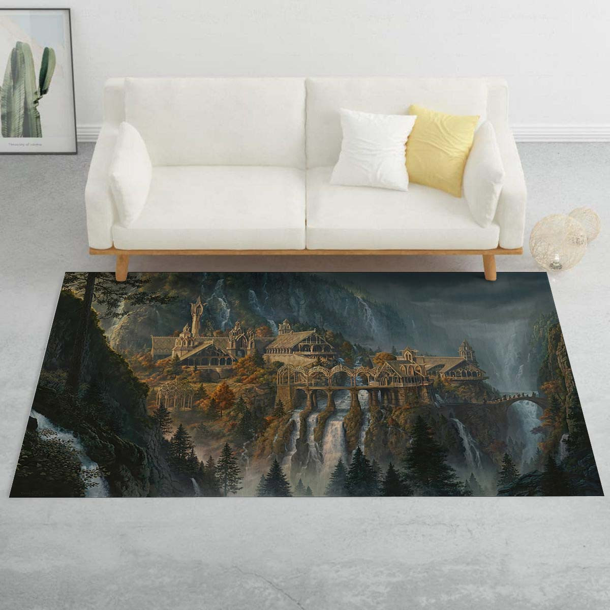 Das eine Wiki, um sie alle zu beherrschen Bruchtal Der Herr der Ringe Teppich – Bild 2