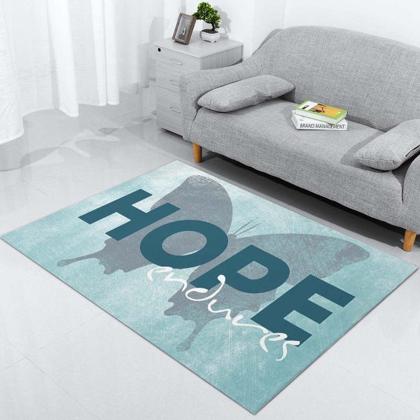 Schmetterlingshoffnung BU01 Teppich