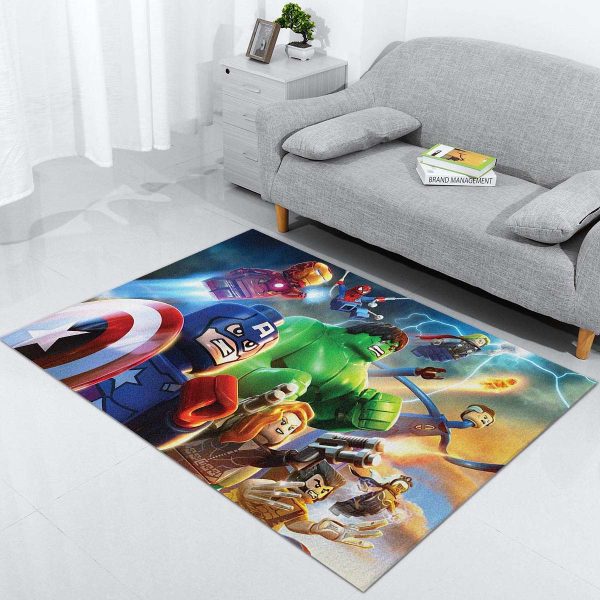 Avengers Lego Battle Teppich