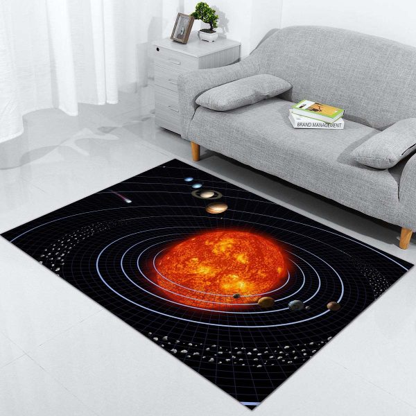 Sonnensystem Teppich