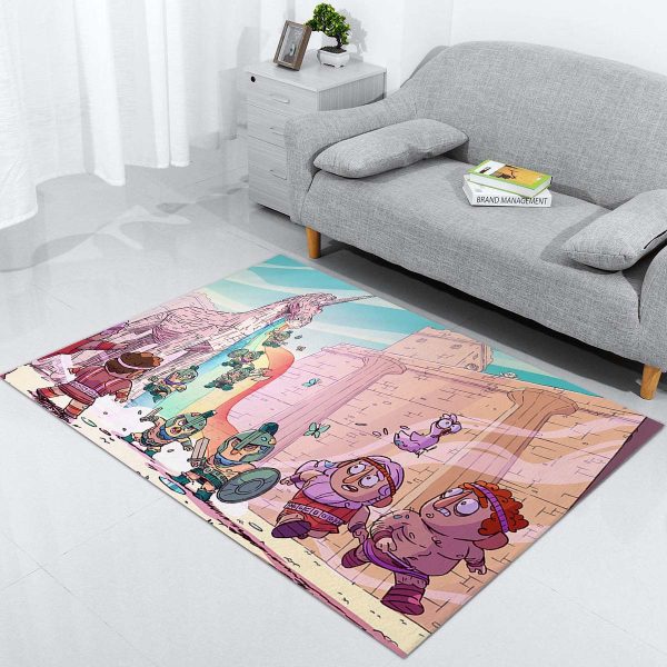 Riesiges Einhorn UC05 Teppich