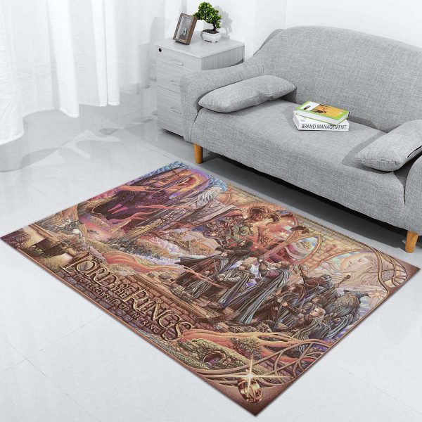 Herr der Ringe-Kampf Teppich