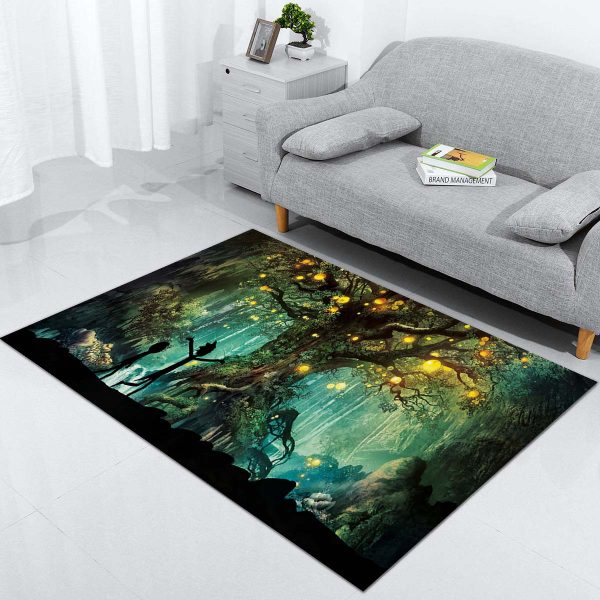 Rick und Morty Lebensbaum Teppich