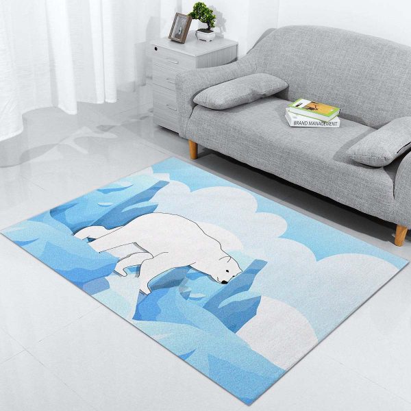 bär polares antarktisches eistier Teppich