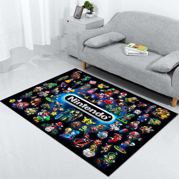 Alle Nintendo-Charaktere Teppich