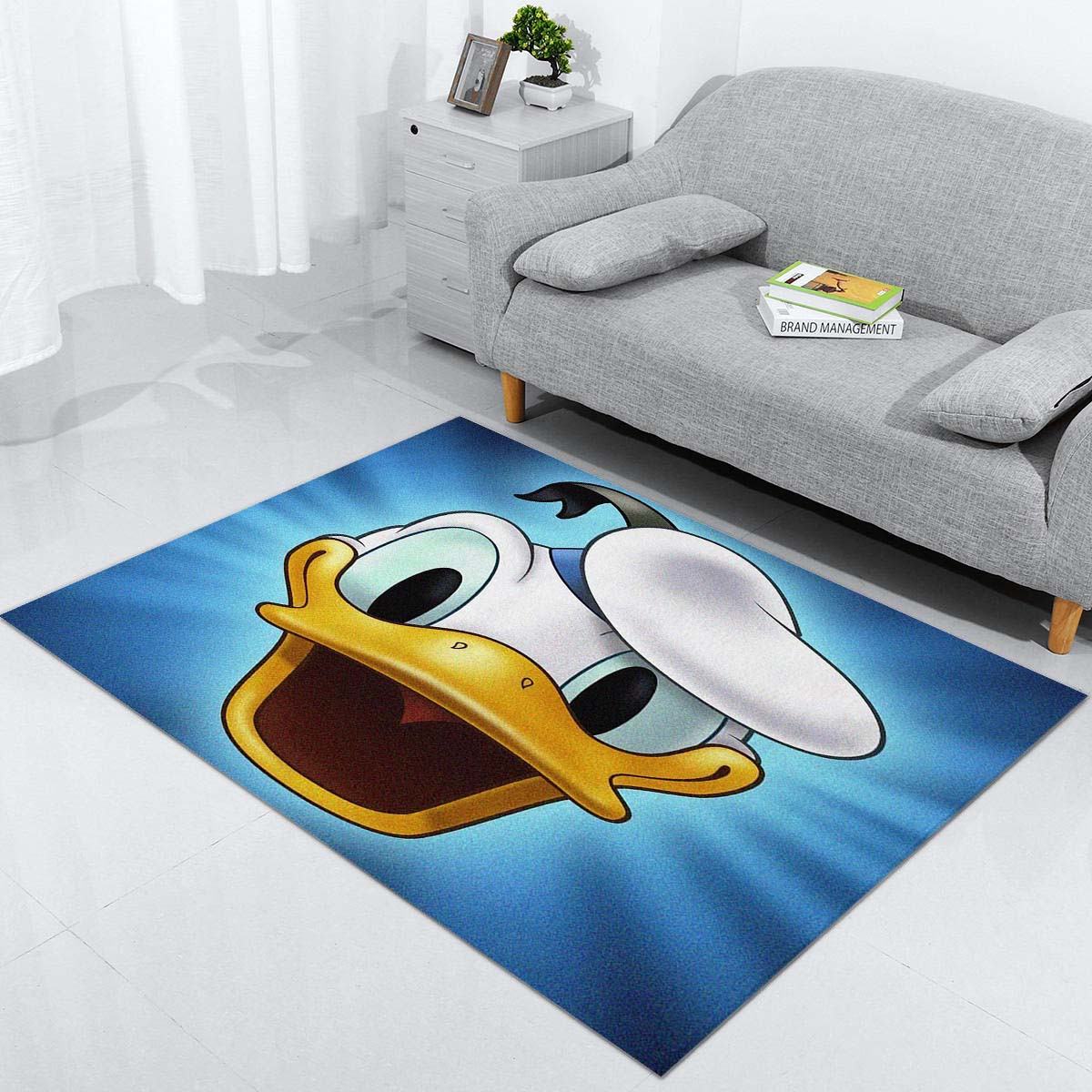 Donald-Duck-Halo Teppich