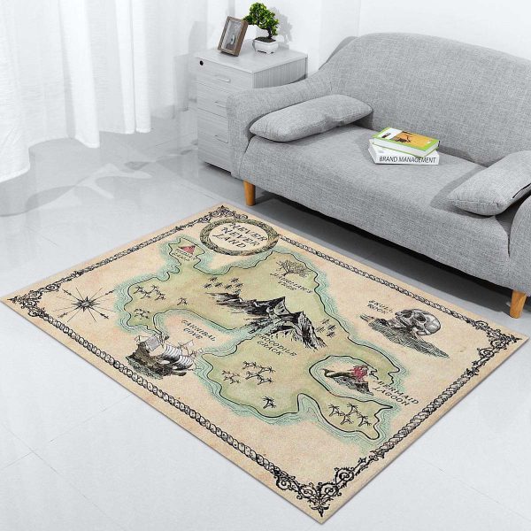 Never Land Peter Pan Teppich