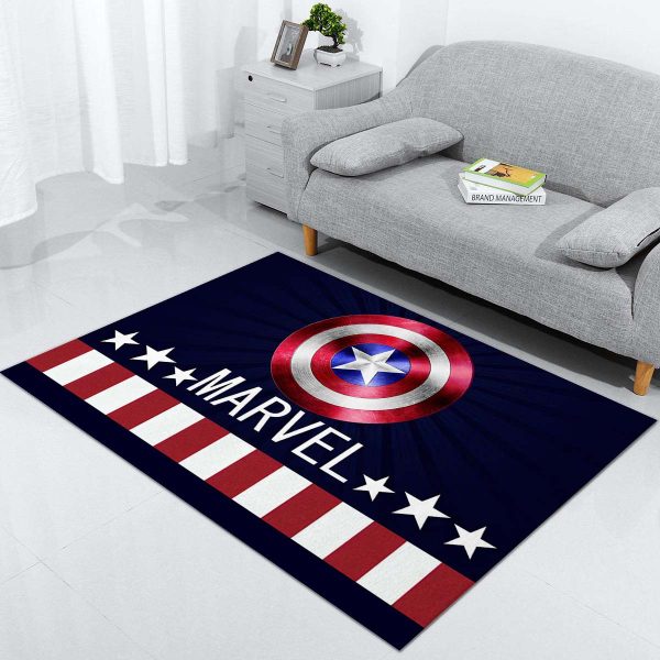 Captain America-Schild Teppich