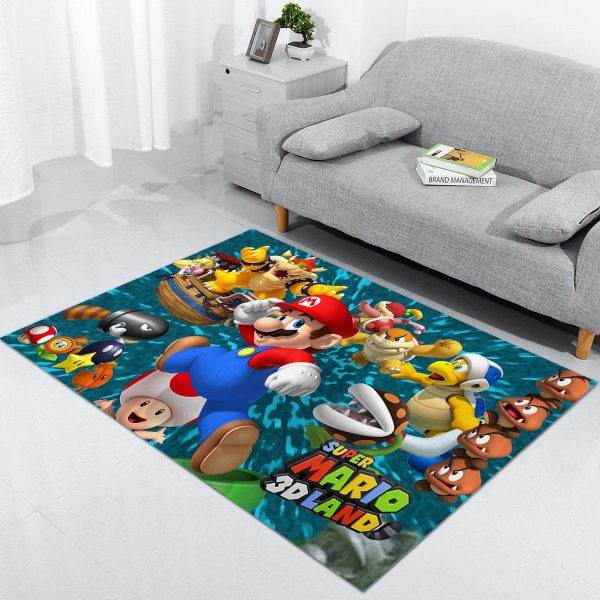 Super Mario 3D Land Decor Ideas Spielzimmer Teppich