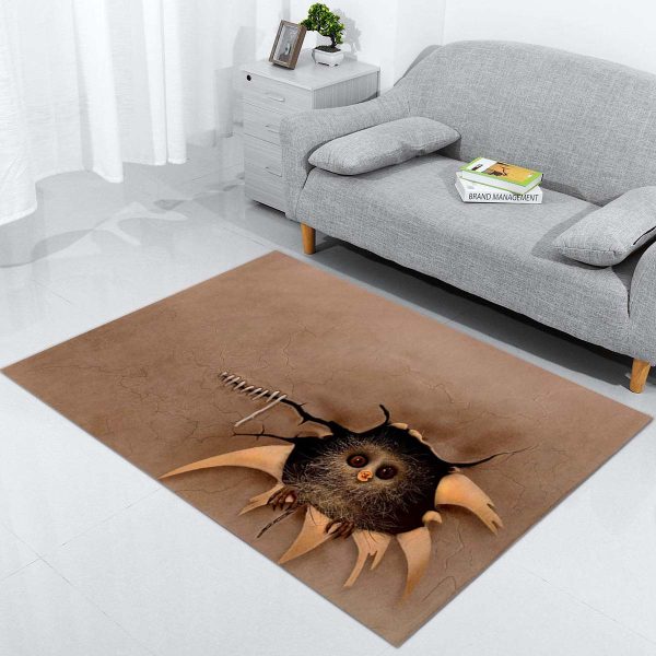 gruselige Illusion Teppich