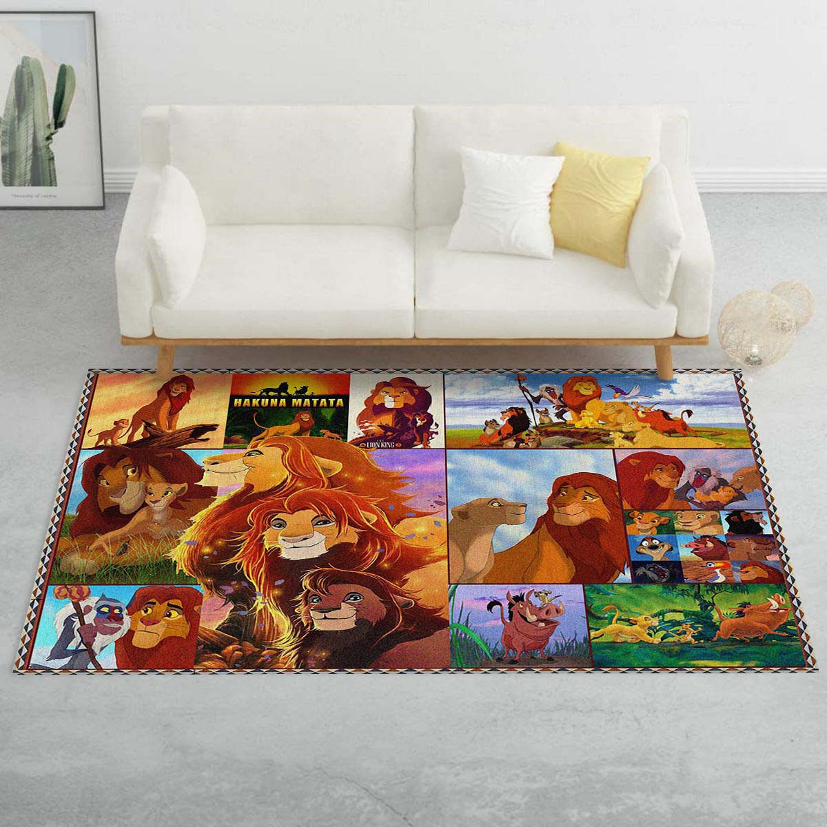 König der Löwen Hakuna Matata Teppich – Bild 2