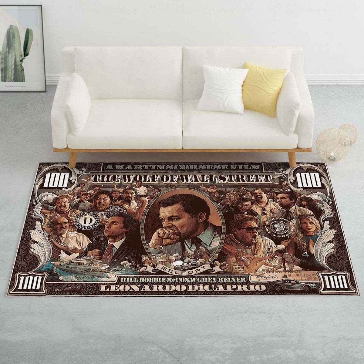 Der Wolf der Wall Street 100 Dollar Teppich – Bild 2