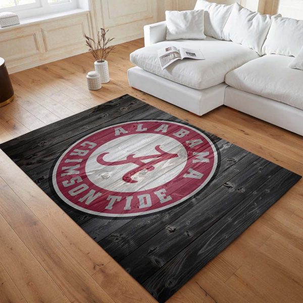 Alabama Crimson Tide Football Team NCAA007 Teppich
