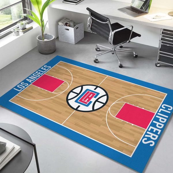 Angeles Clippers Basketball Team NBA-Gericht Teppich