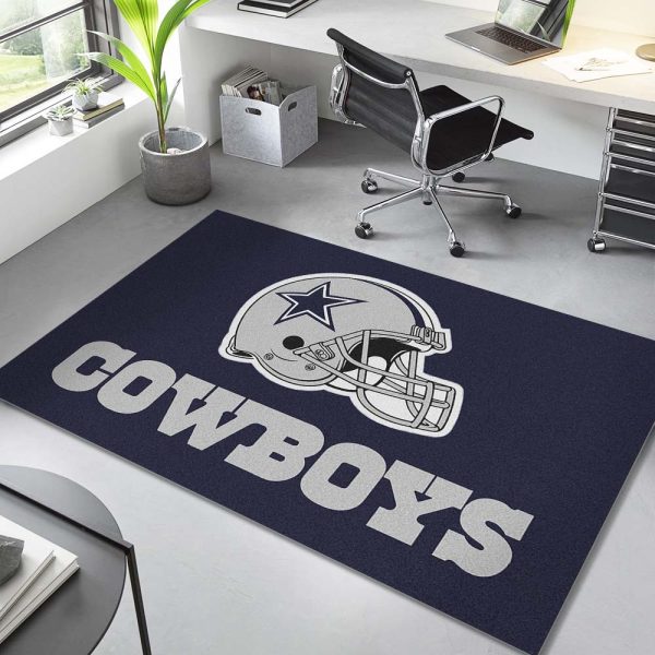 Fußballhelm der Dallas Cowboys Teppich