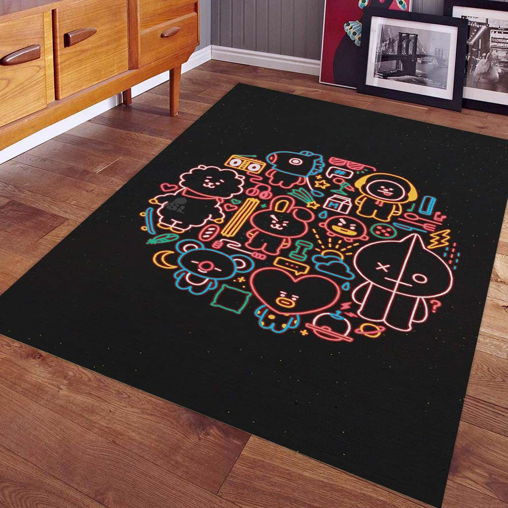 BTS BT21 Bangtan-Armee Teppich