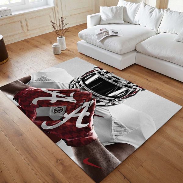 Alabama Crimson Tide Football Team NCAA005 Teppich