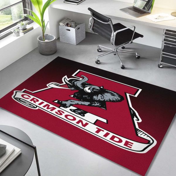 Elefant der Alabama Crimson Tide University Teppich
