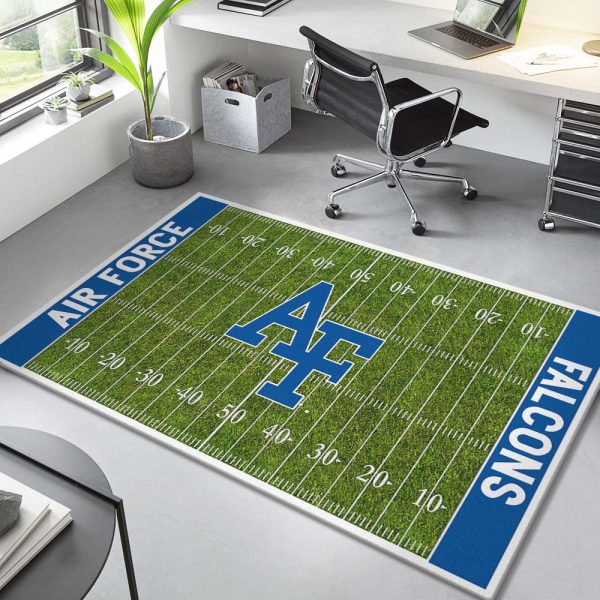 Feld der Fußballmannschaft der Air Force Falcons Teppich