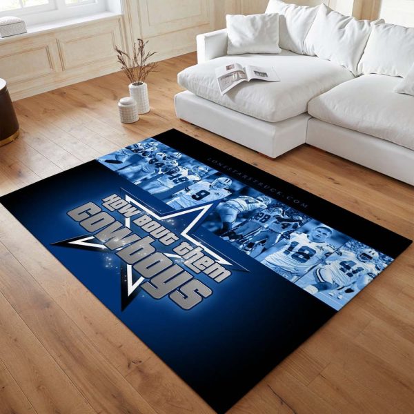 Dallas Cowboys-Fußballmannschaft NFL008 Teppich