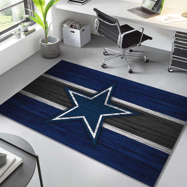 Dallas Cowboy Star Football Team NFL Teppich