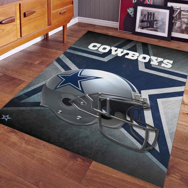Dallas Cowboys Football Team Helm Teppich