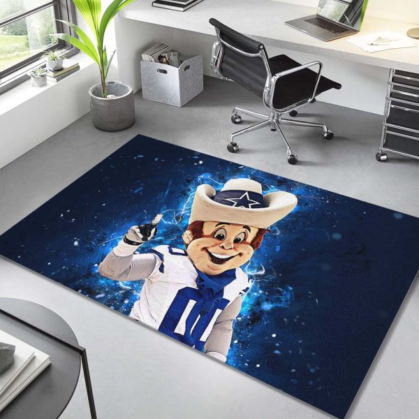 Fußballmannschaft der Dallas Cowboys NFL003 Teppich
