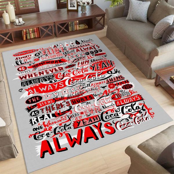 Coca-Cola-Spaß Teppich