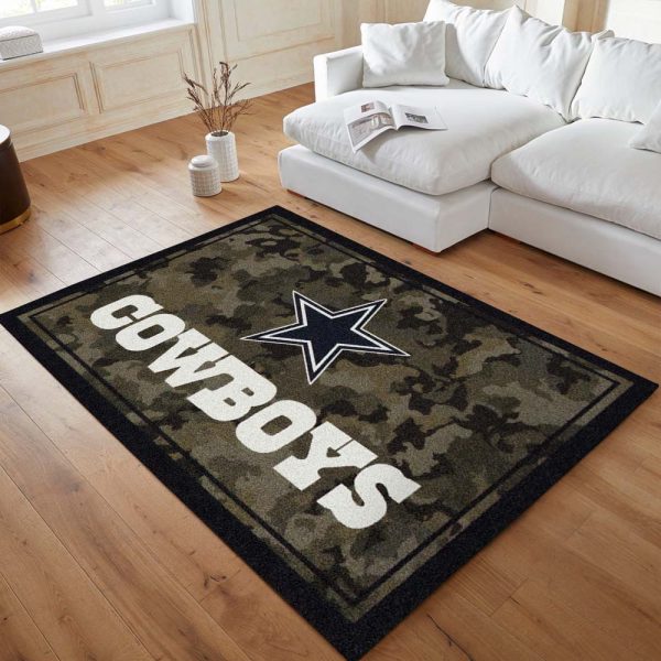 Dallas Cowboys Football Team NFL-Camouflage Teppich