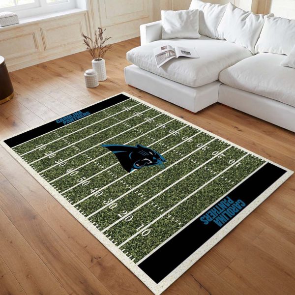 Carolina Panthers Football Team NFL-Feld Teppich