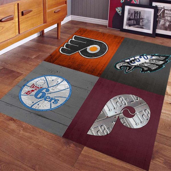 Big Four Team Philadelphia Sport Teppich