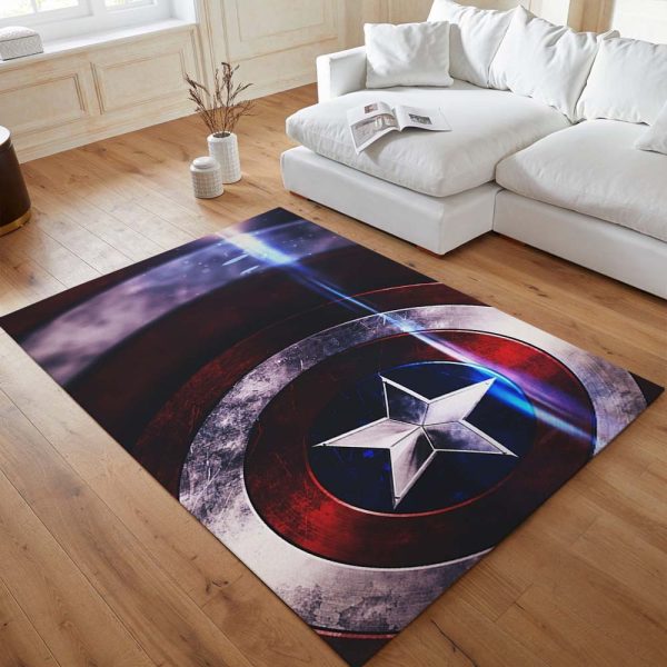 Captain America-Schild Teppich